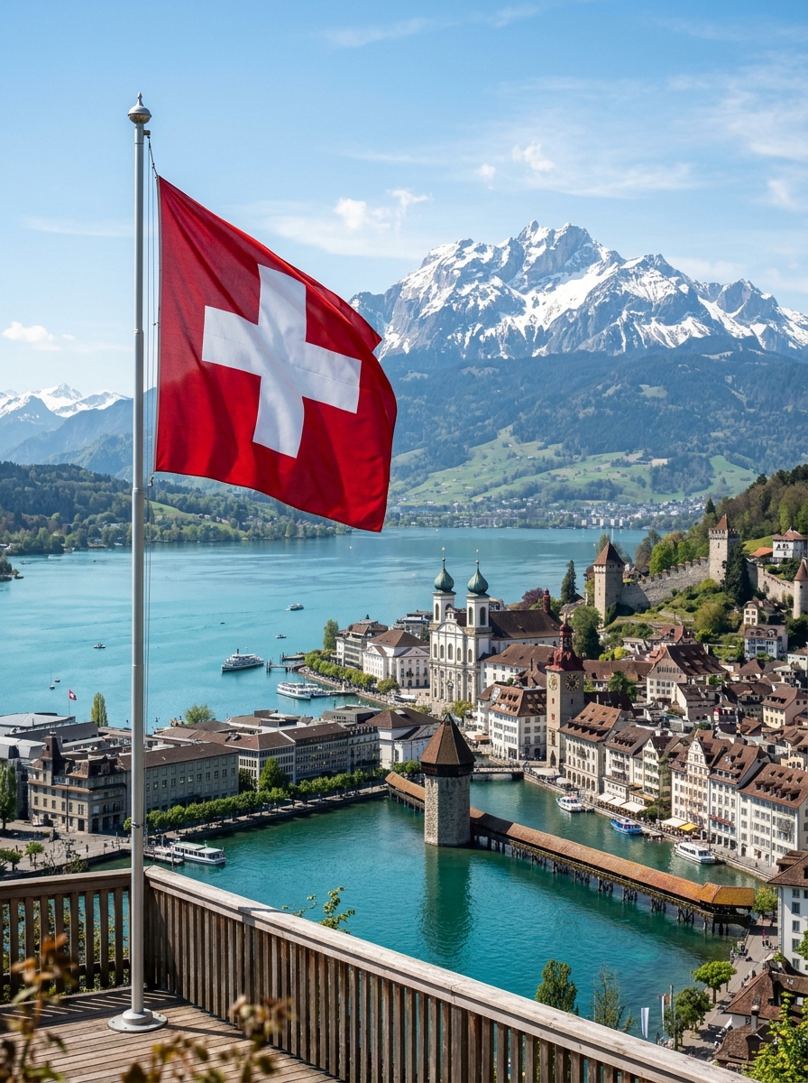 Switzerland Alpine Panorama